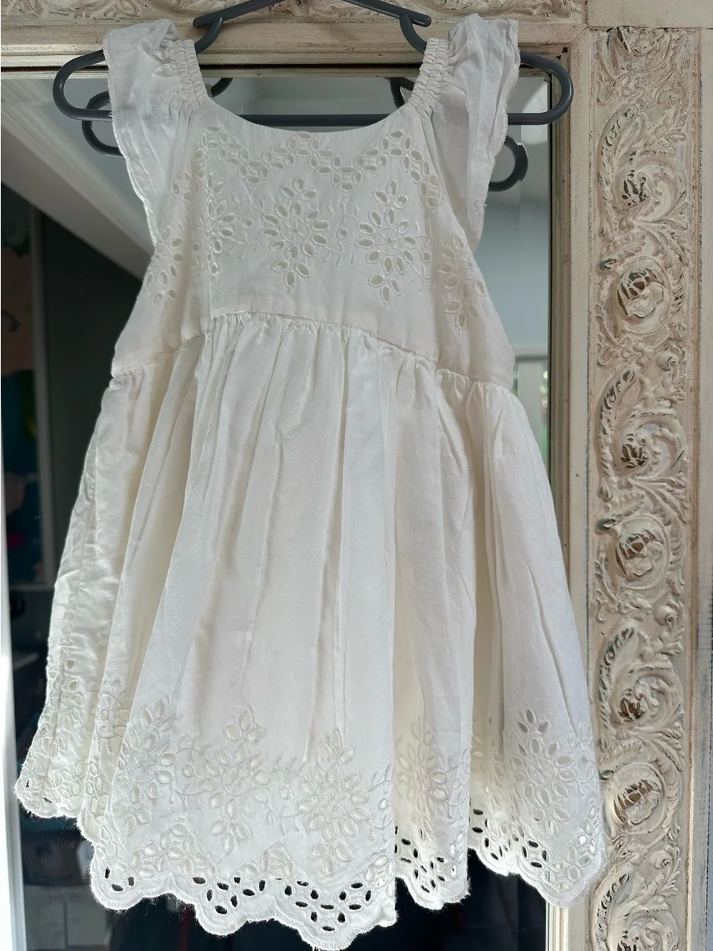 Baby Gap White Eyelet Girls' Dress